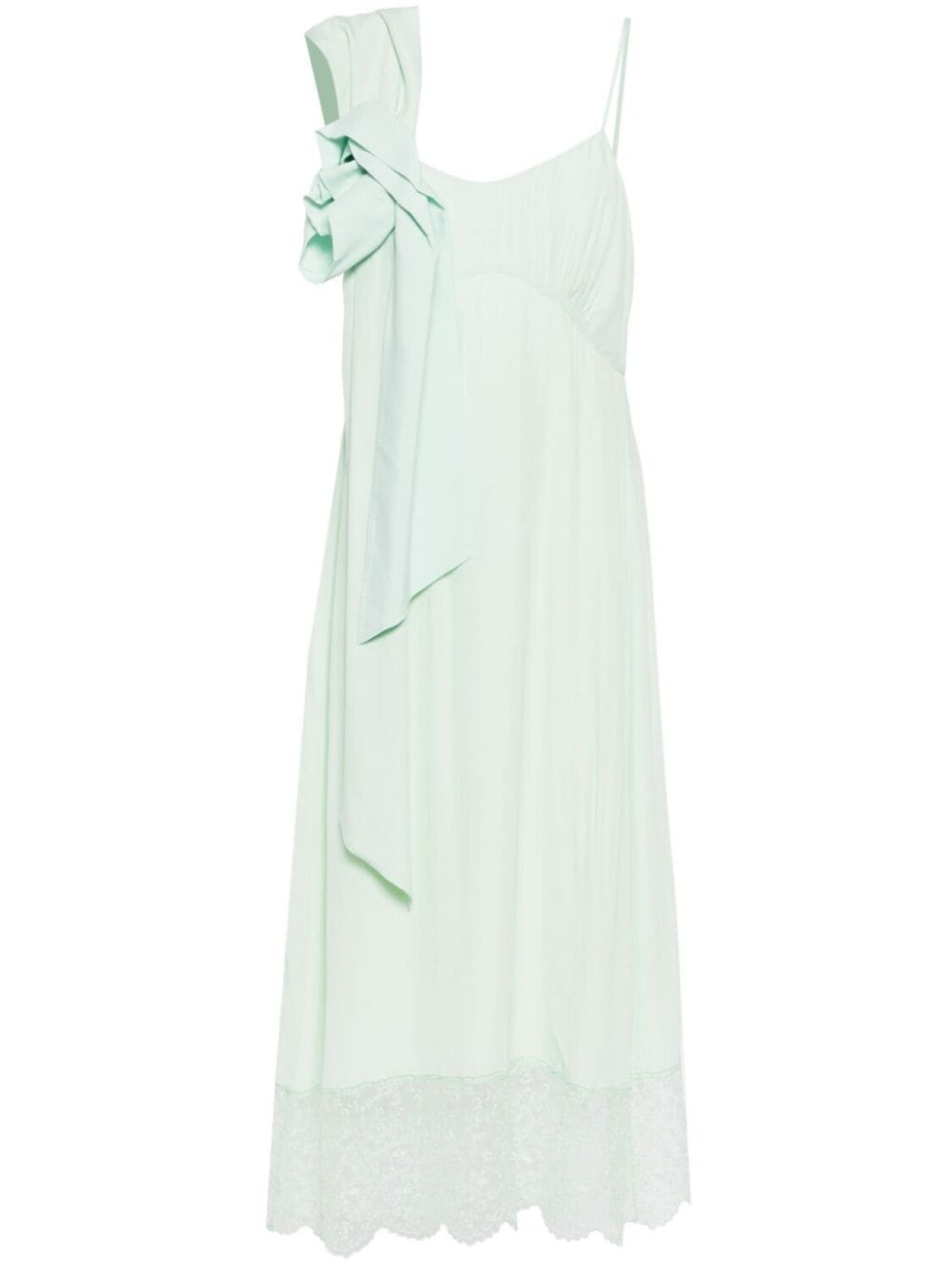 

Simone Rocha платье-комбинация Pressed Rose, зеленый