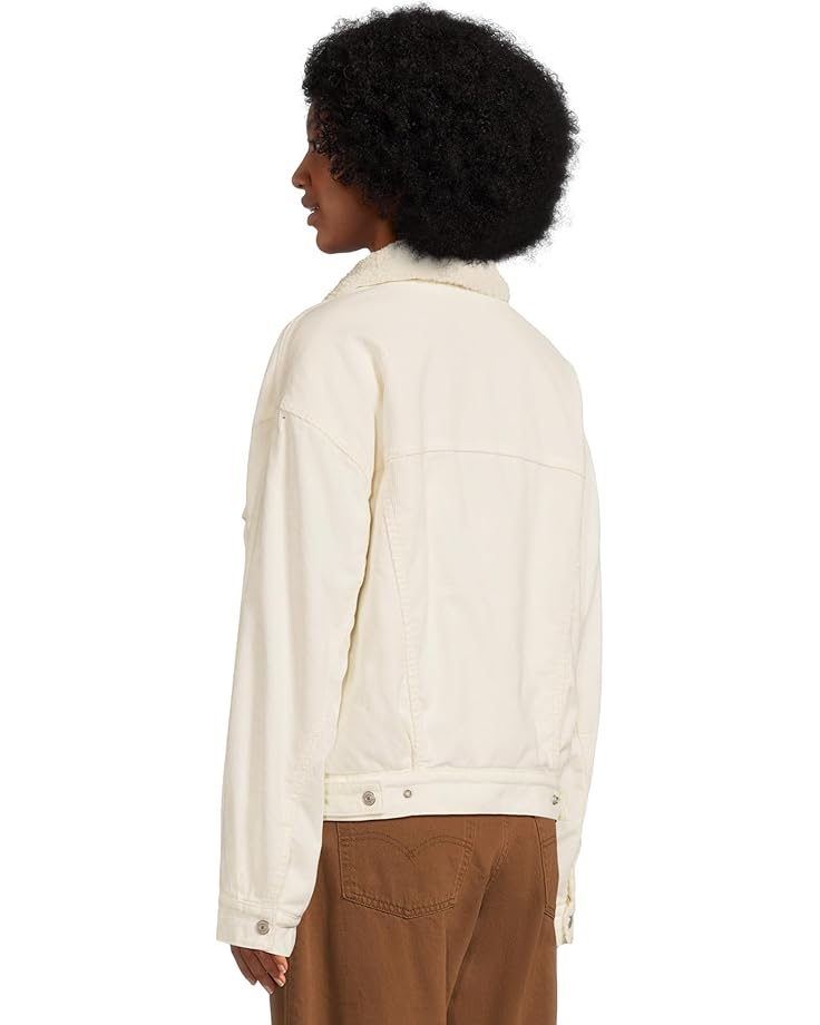 Женская куртка Levi's Womens 90s Sherpa Trucker, Egret — фото 3
