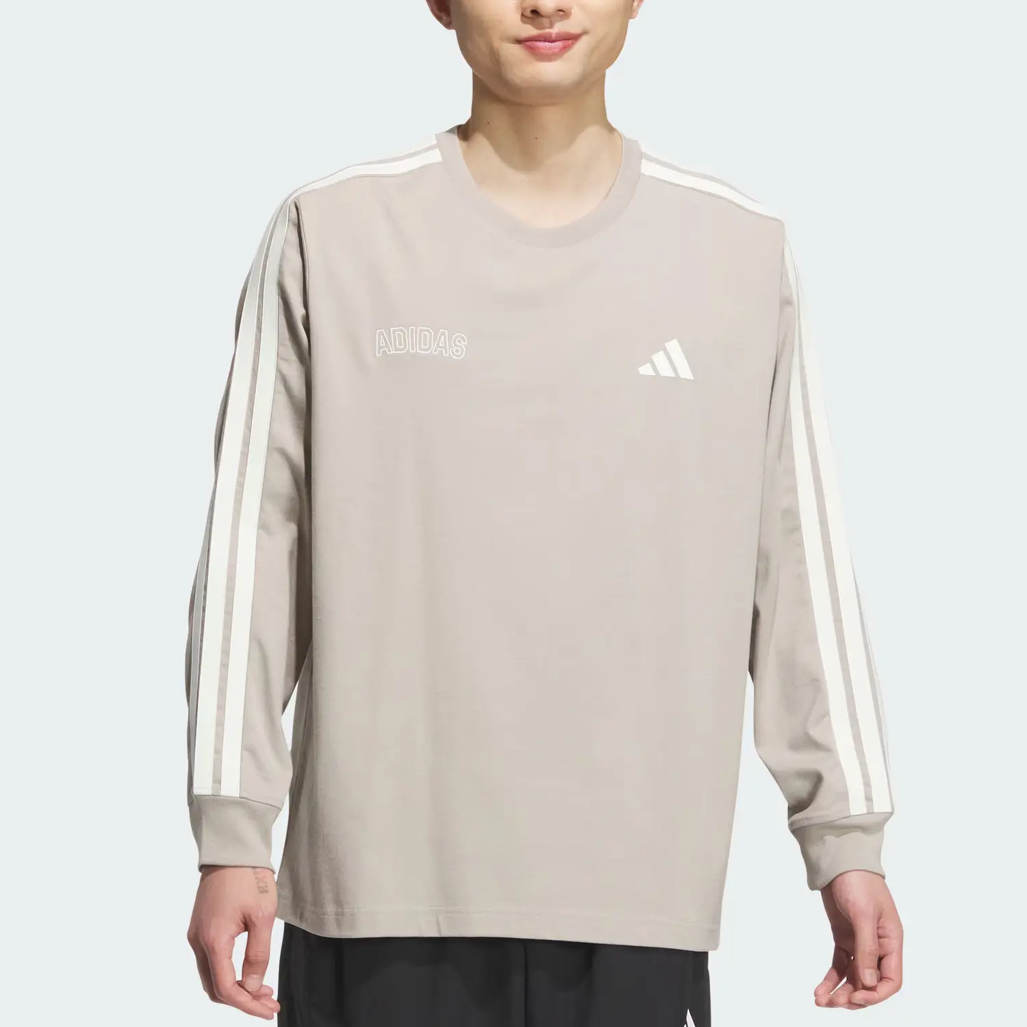 Футболка SS25 Modern Sports мужская Adidas, серебристо-серый — фото 2