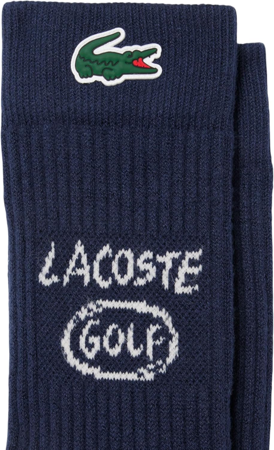 Мужские спортивные носки Lacoste Sport Bouclé Cotton Golf, Navy Blue/White — фото 2