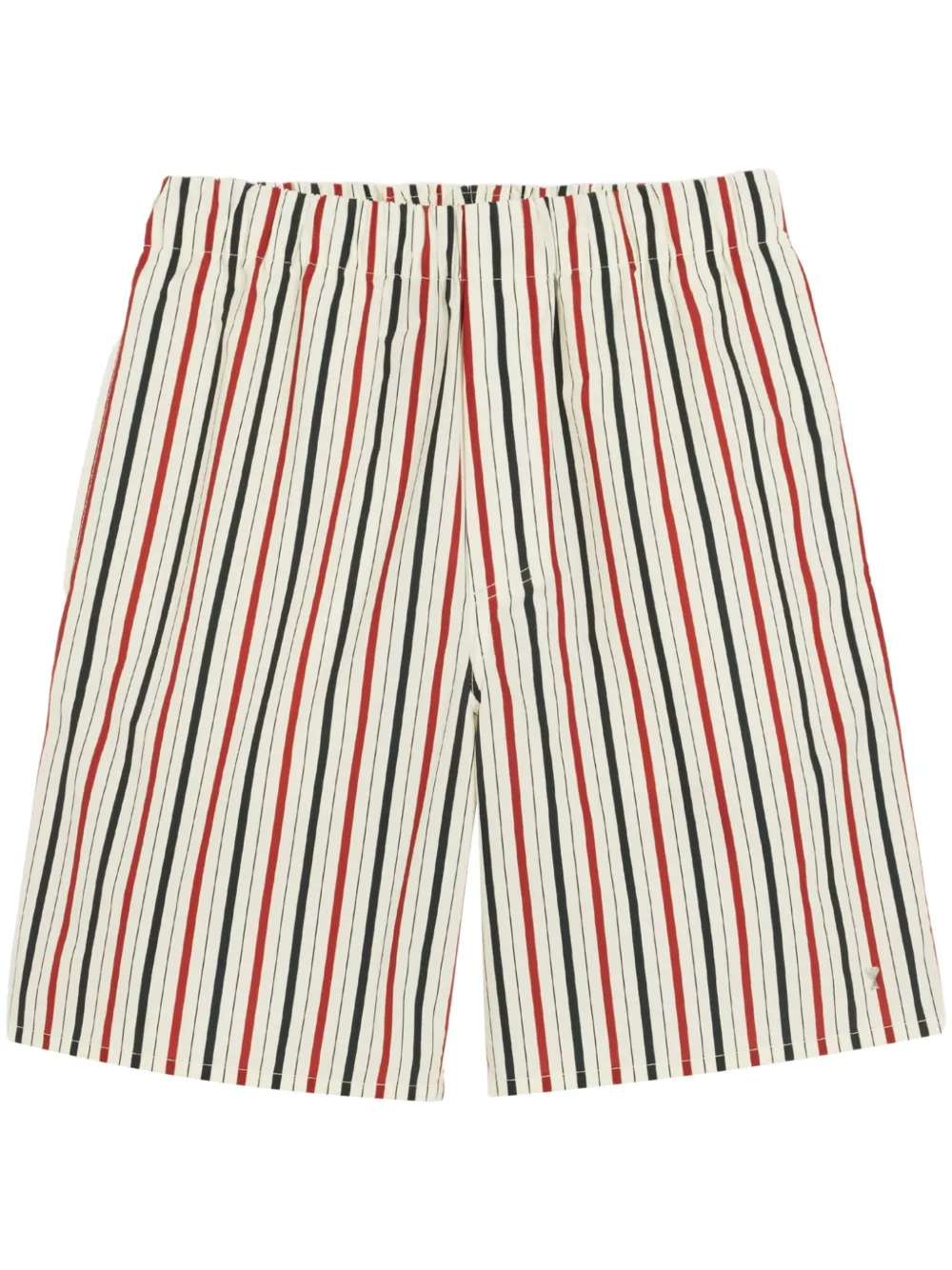 

Короткие шорты La Plage Ami с принтом Ami Paris, нейтральный