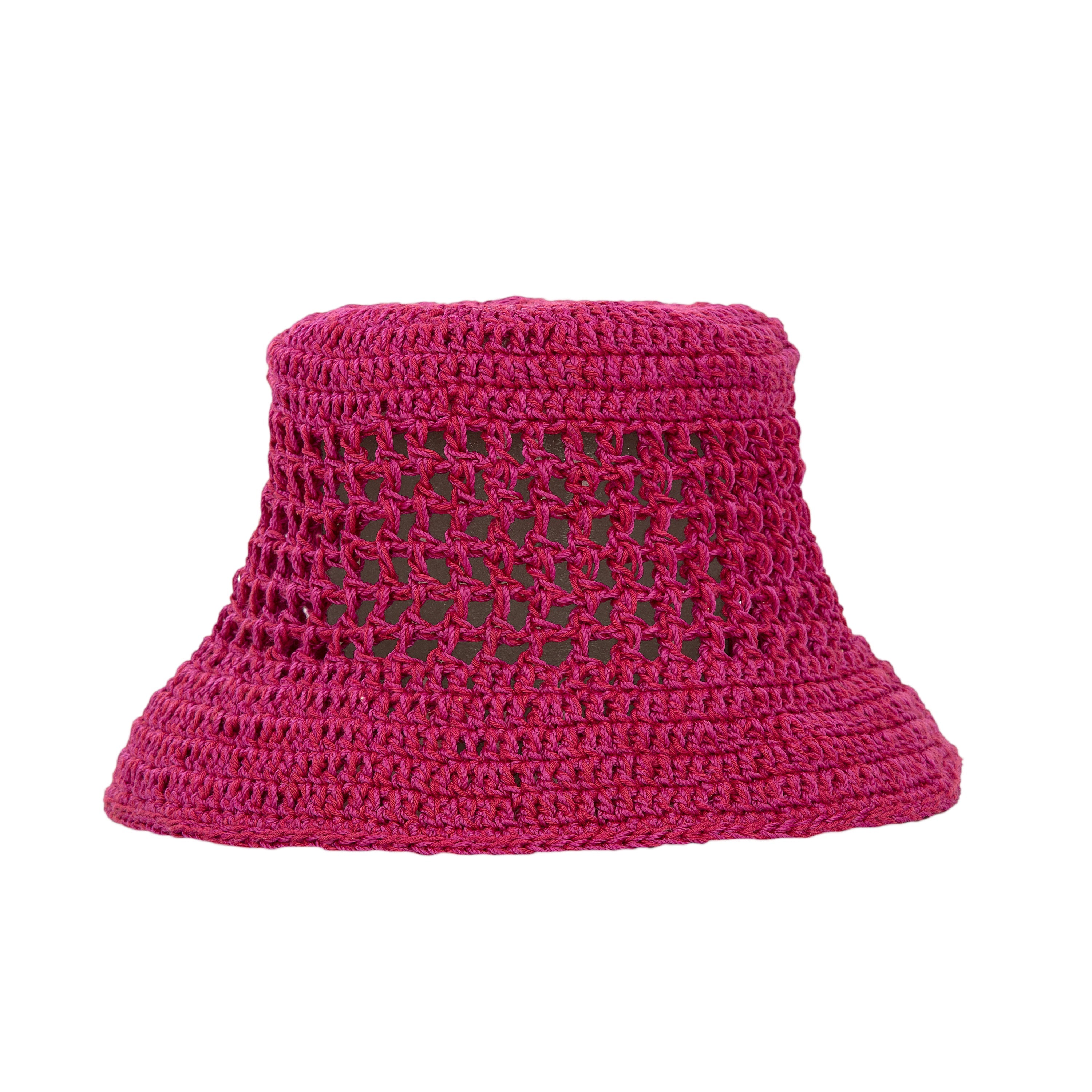 

Шляпа-ведро Лэни The Sak, цвет hand crochet - pinkberry