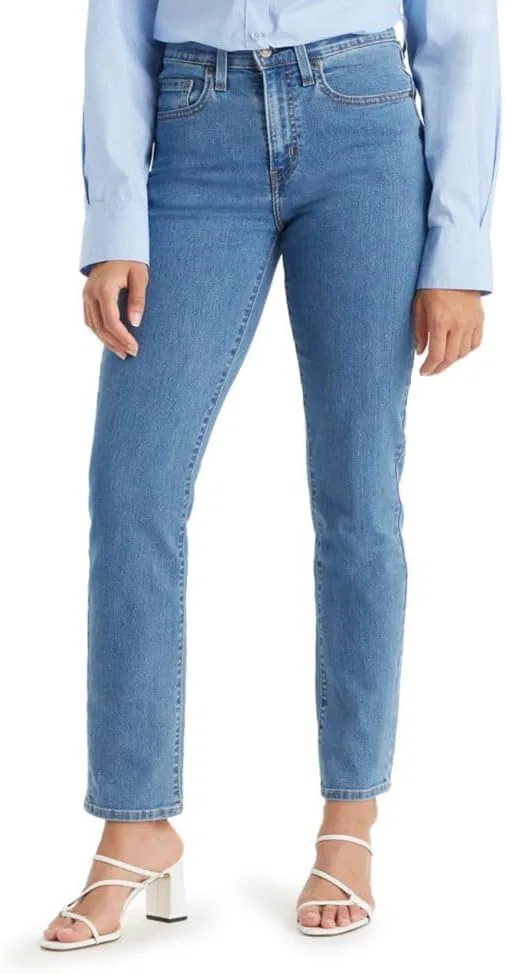 Джинсы Levi's 724 High Rise Straight, We Have Arrived