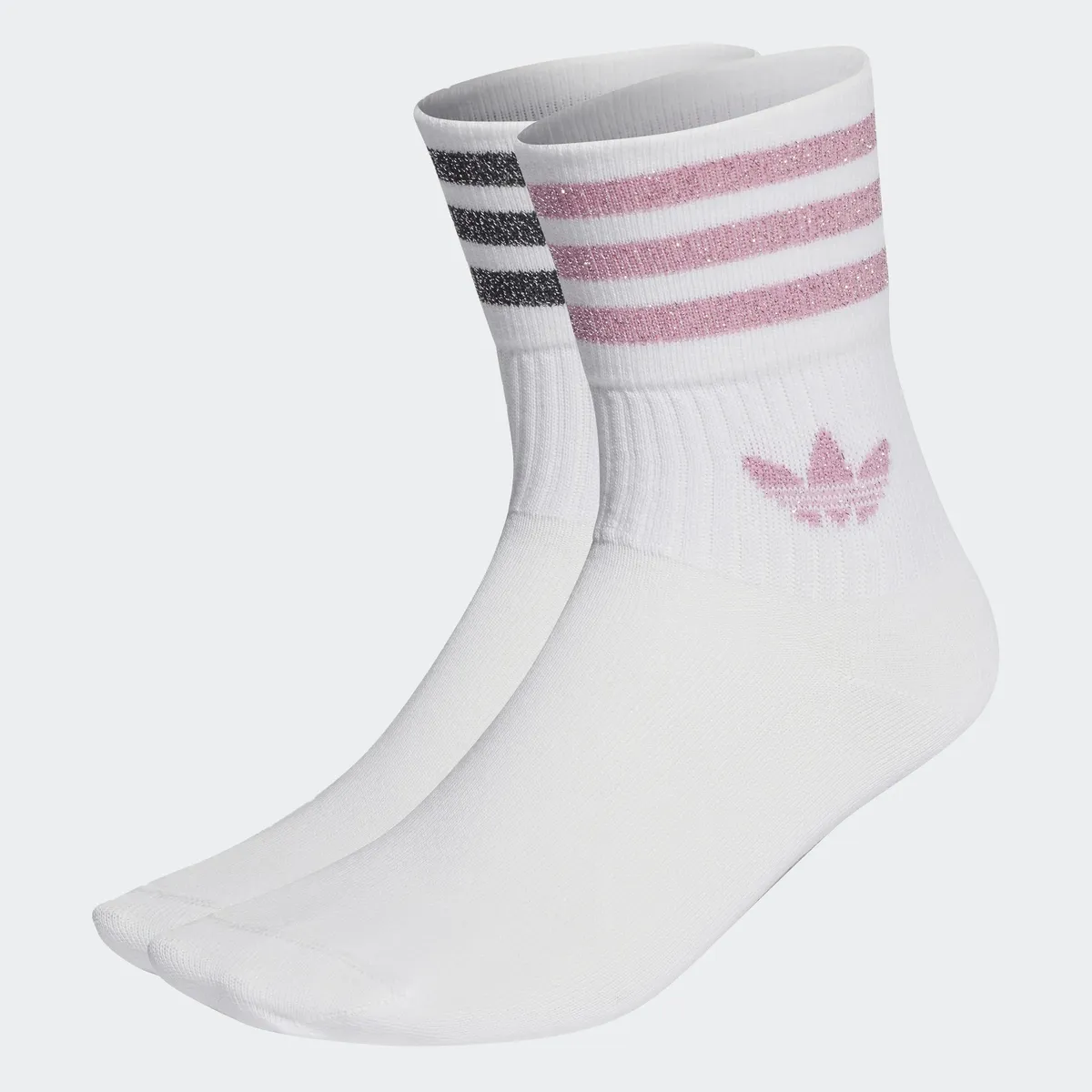 

Спортивные носки Adidas Originals "MIDCUT GLITTER CREW SOCKS, 2 PAIRS" (2 пары), розовый