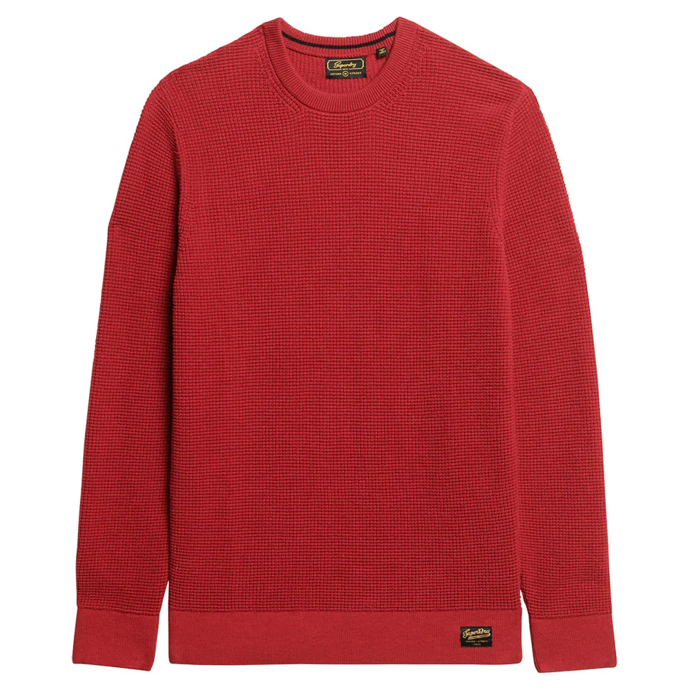 

Свитер Superdry Textured, красный