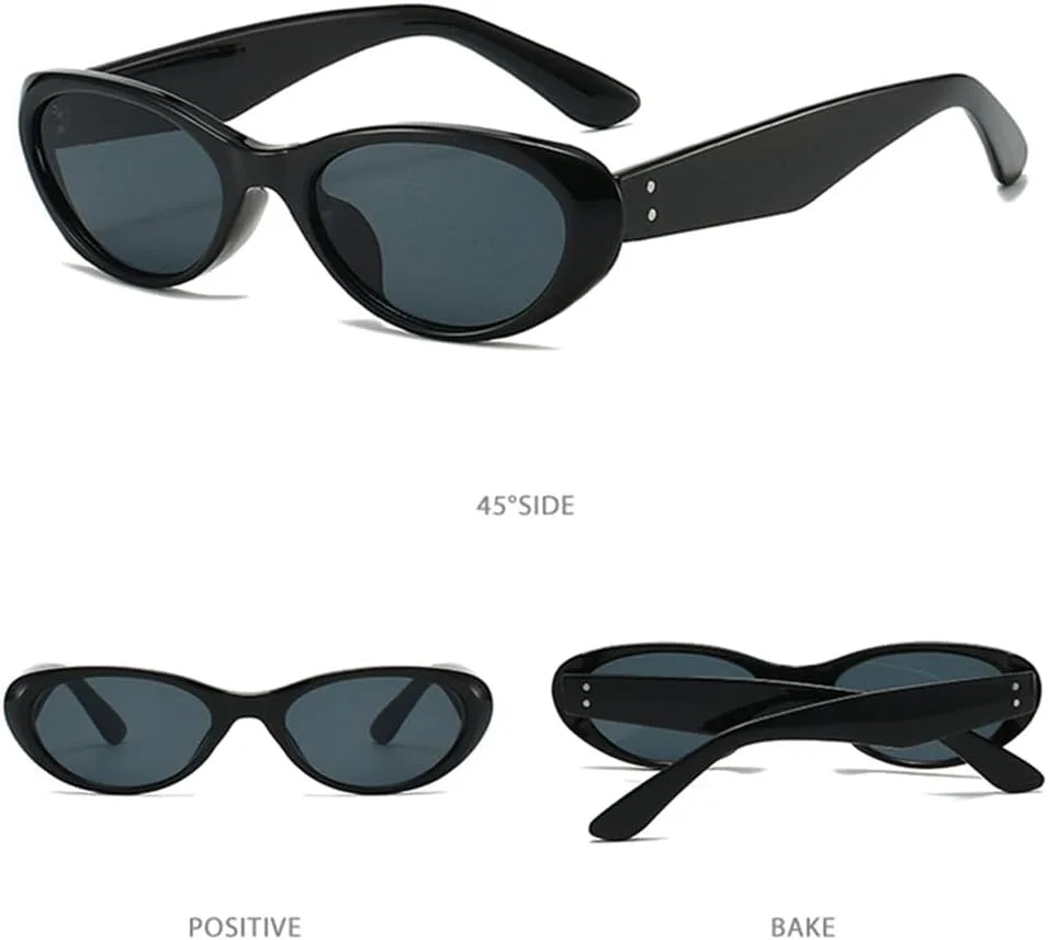 

Солнцезащитные очки UV400 с заклепками "кошачий глаз" красного и желтого цвета для женщин и мужчин, для бега и занятий спортом на открытом воздухе UYPTK, Beige Grey