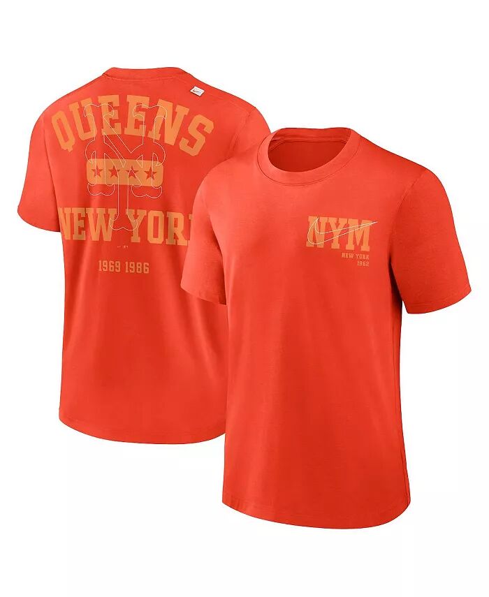 

Мужская оранжевая футболка New York Mets Statement Game Over Nike