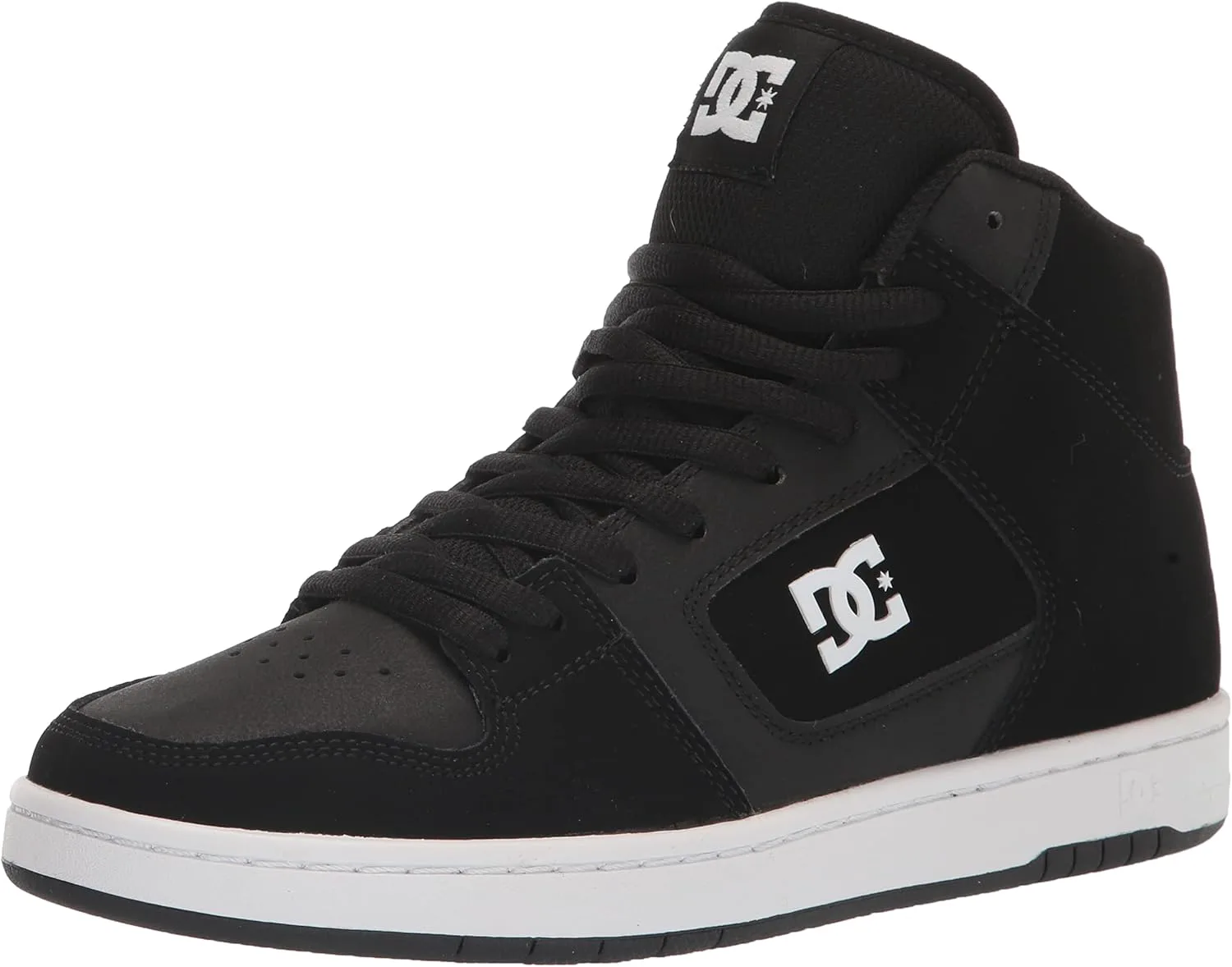 Мужские кроссовки DC Shoes Manteca 4 Hi высокие для скейтборда, черно-белый — фото 2