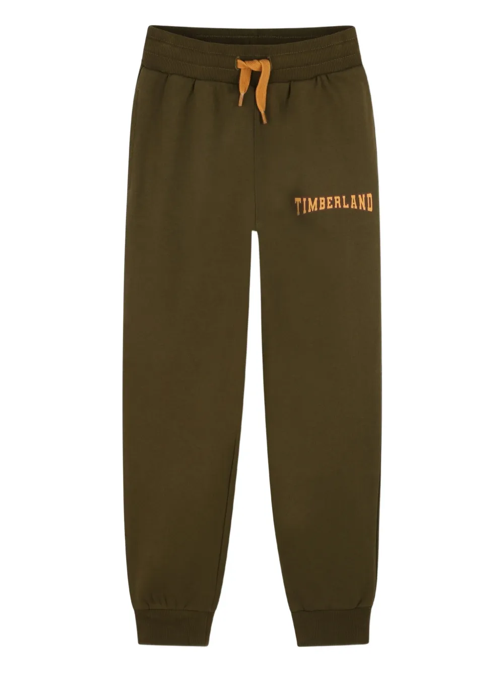 

Спортивные брюки с вышитым логотипом Timberland Kids, зеленый