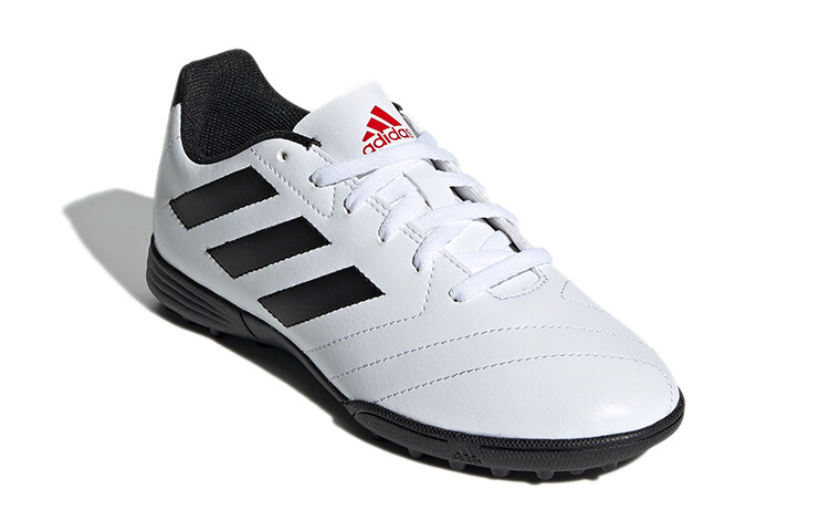 Футбольные бутсы Goletto Kids PS Low-top белые/черные Adidas — фото 3