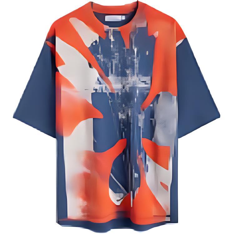 Calvin Klein Футболка мужская Sparrow Blue CFA с круглым вырезом Moderate — фото 3