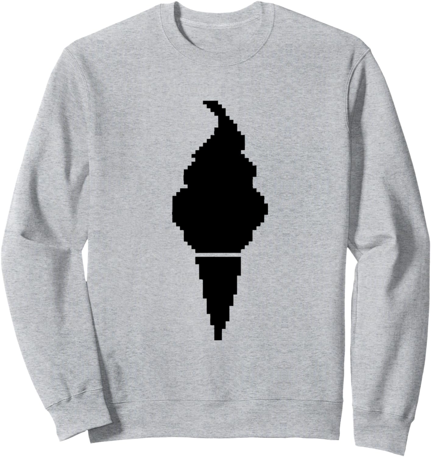 

Толстовка с принтом мороженого, замороженных десертов и джелатерии Gelato T-Shirts And Gifts, серый