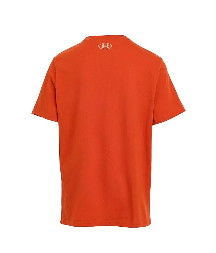 Футболка Camp Logo Tee Under Armour Kids, Surplus Orange — фото 2