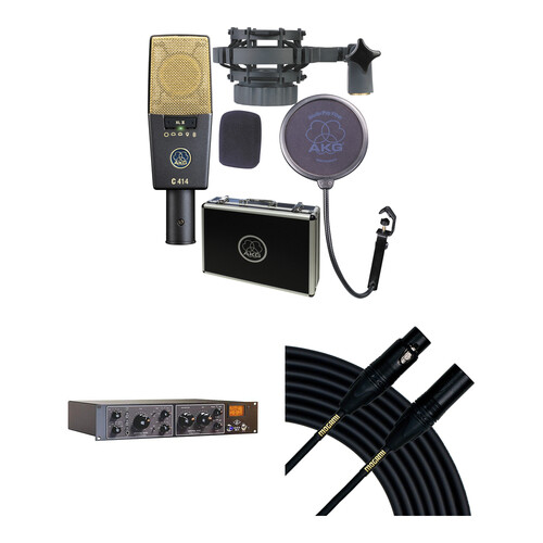 

Микрофон AKG C414 XLII и Универсальный Комплект Для записи звука LA-610