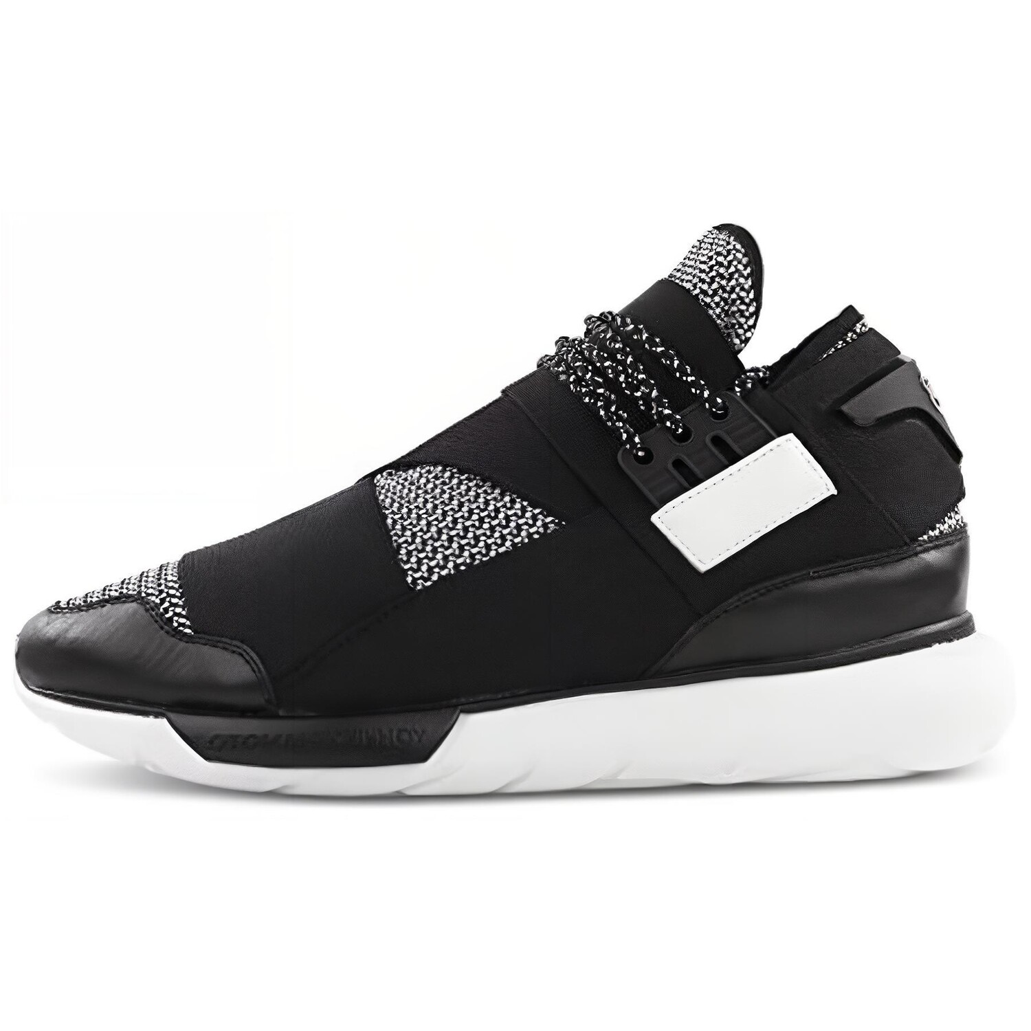 

Кроссовки adidas Y-3 Qasa High Black White 2014, черный/белый