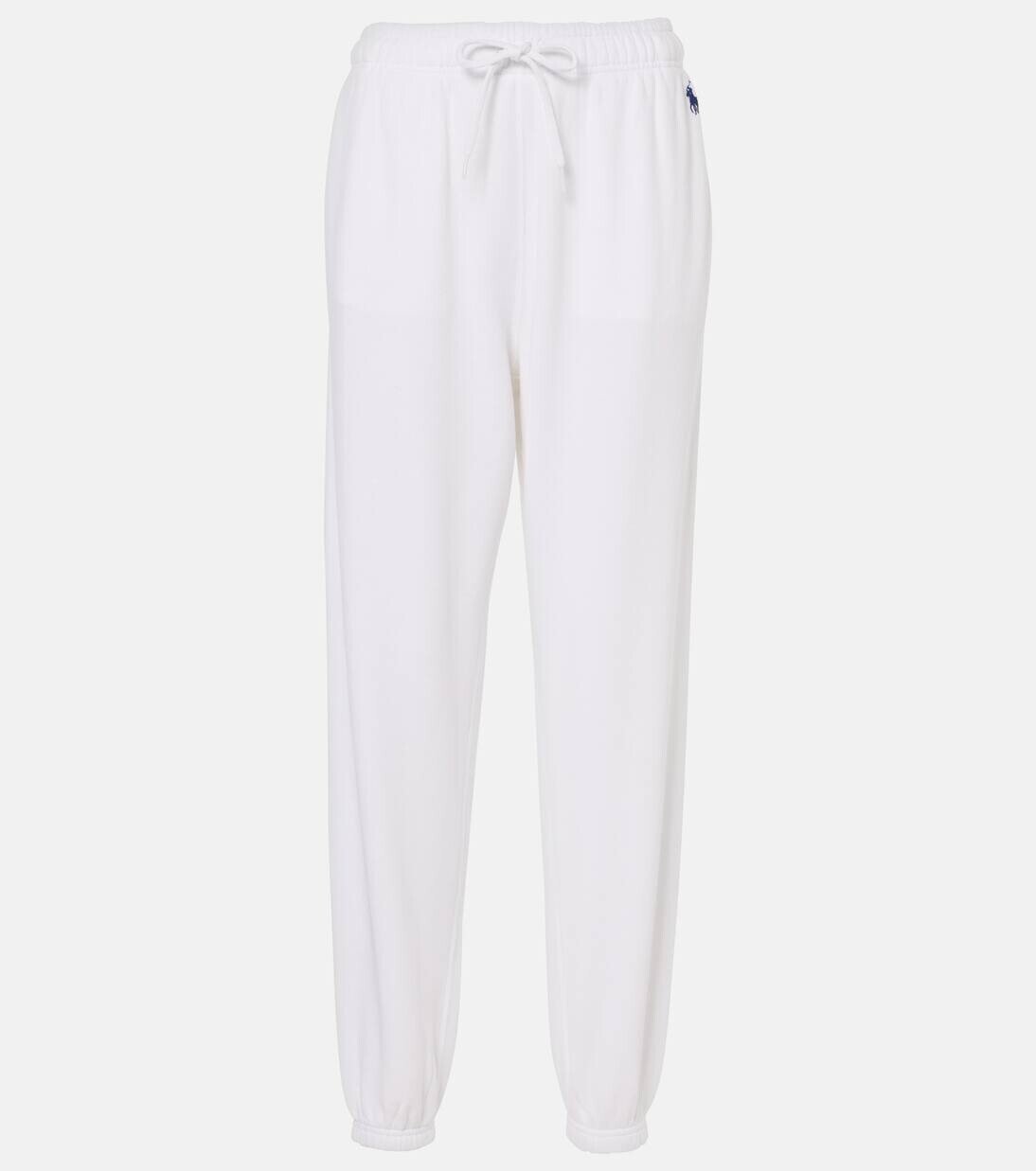 

Спортивные брюки из хлопкового флиса с логотипом Polo Ralph Lauren, белый