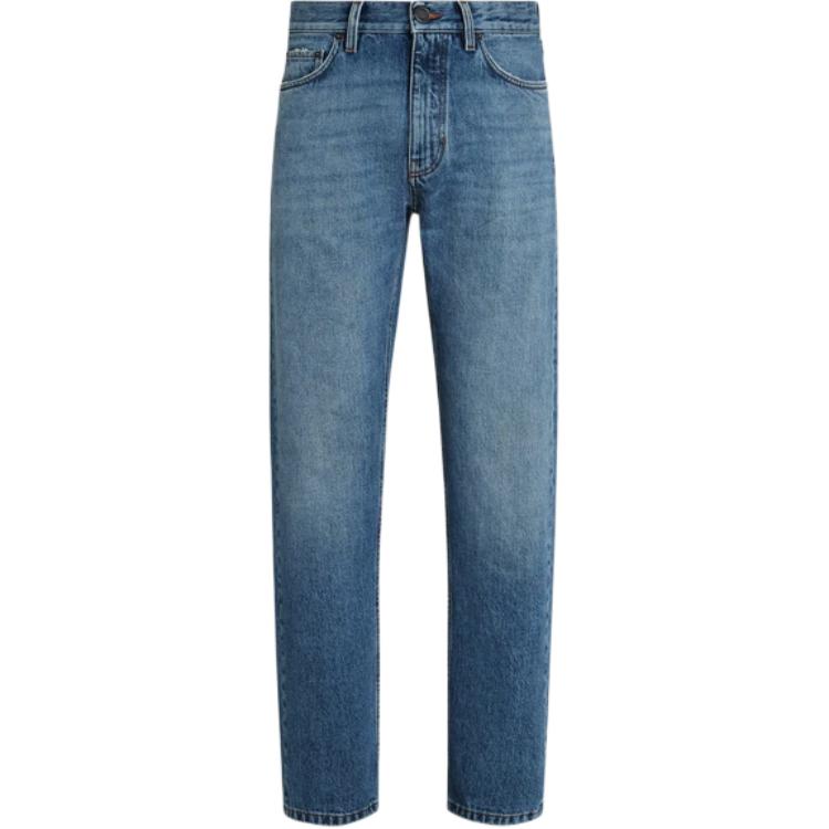 

Джинсы Zegna Roccia с эффектом каменной стирки Ermenegildo Zegna, синий