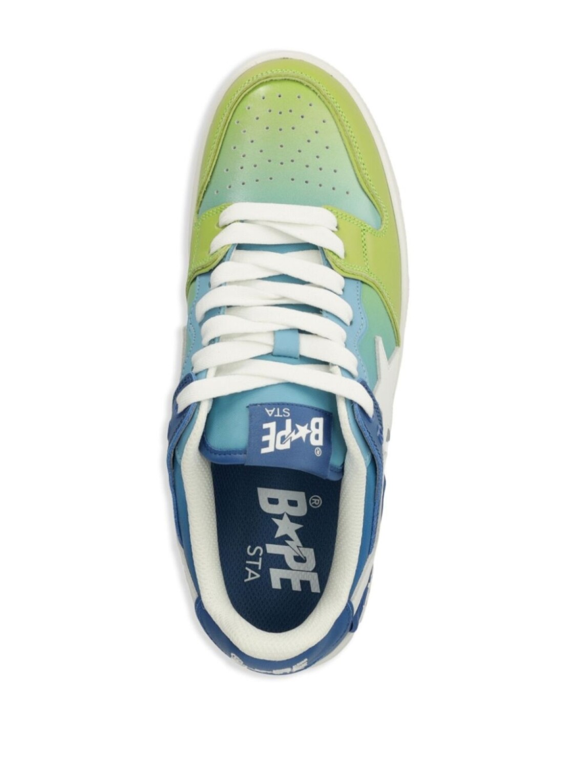 Кроссовки BATHING APE SK8 STA #1 A Bathing Ape, синий — фото 4