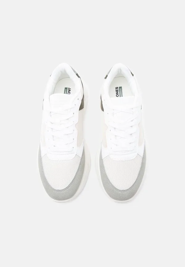 Кроссовки для бега jfwaspire Jack & Jones, White/Seagrass/Bronze Green — фото 4