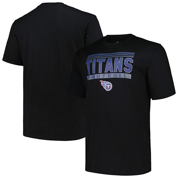 

Мужская футболка fanatics black tennessee titans big & tall pop Fanatics Brands - White Label