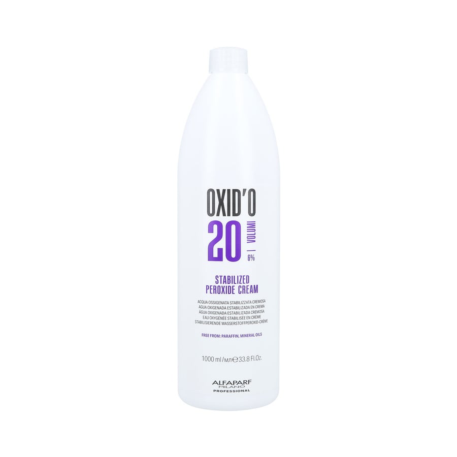 

ALFAPARF OXID'O CREAMY HYDROGEN ВОДОРОДНАЯ ВОДА 6% (20 ОБ.) 1000 МЛ