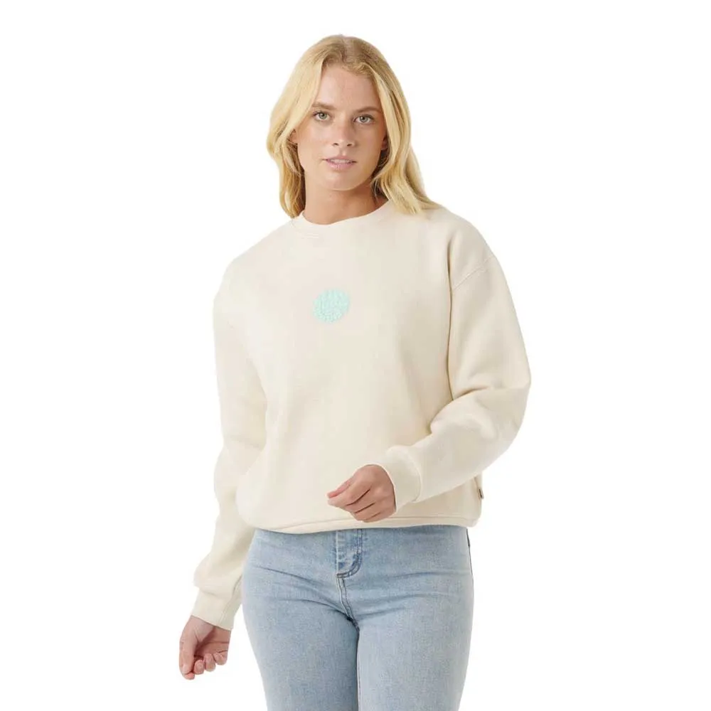 

Толстовка Rip Curl Icons Of Surf Relaxed Crew, бежевый