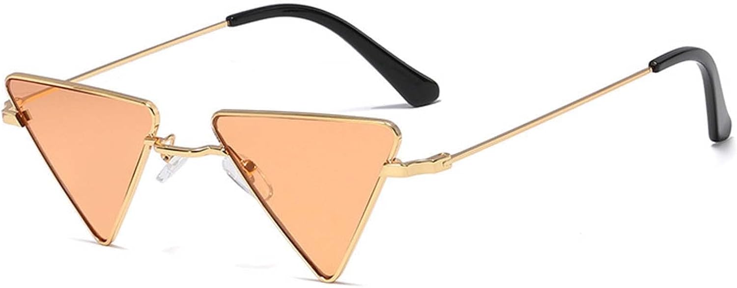 

Металлические солнцезащитные очки XINXIN треугольной формы для мужчин и женщин, для съемок фильмов, уличной фотографии, отдыха на природе (цвет: B, размер: средний), B