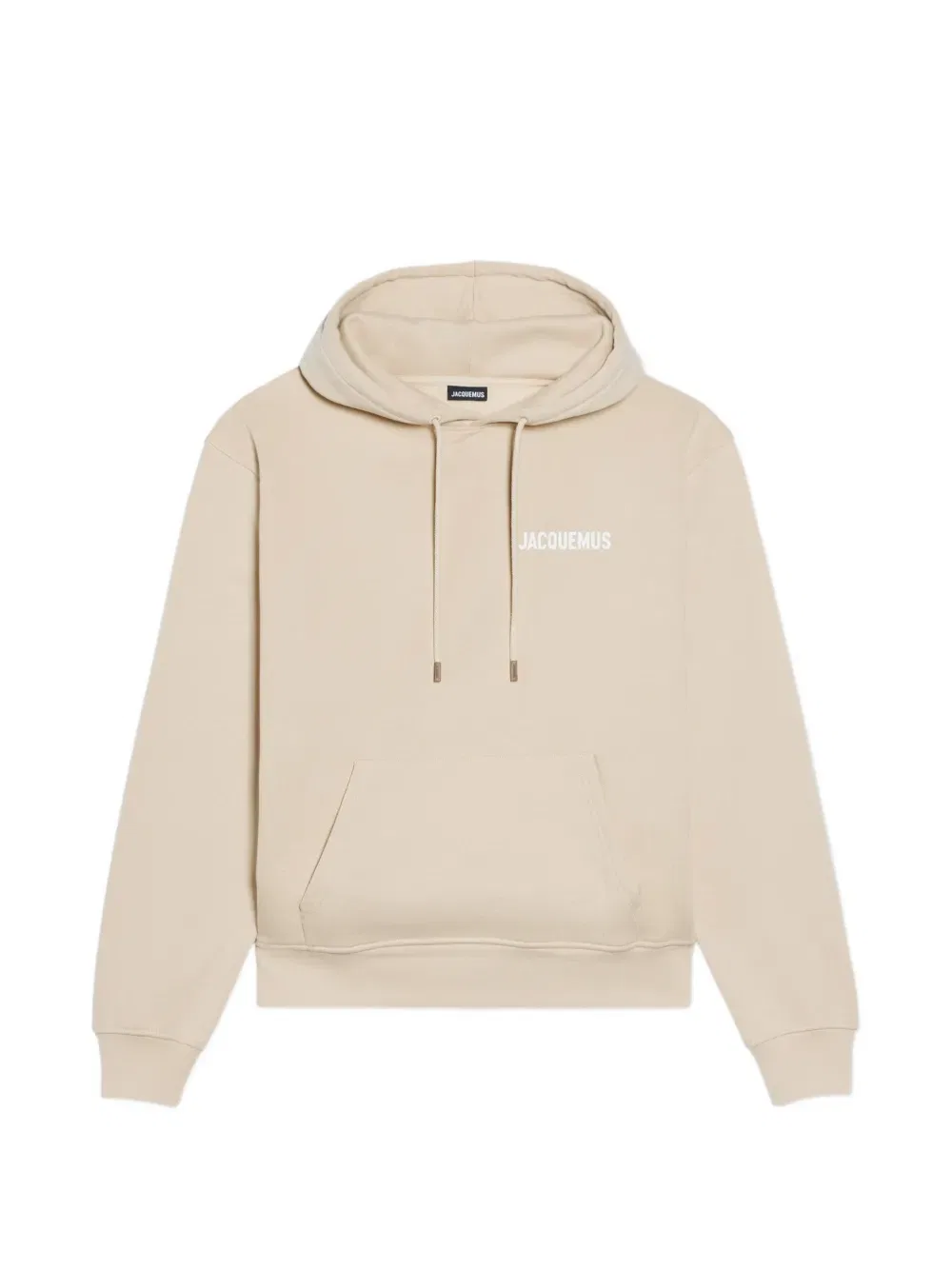 Толстовка с капюшоном на шнуровке Jacquemus, нейтральный
