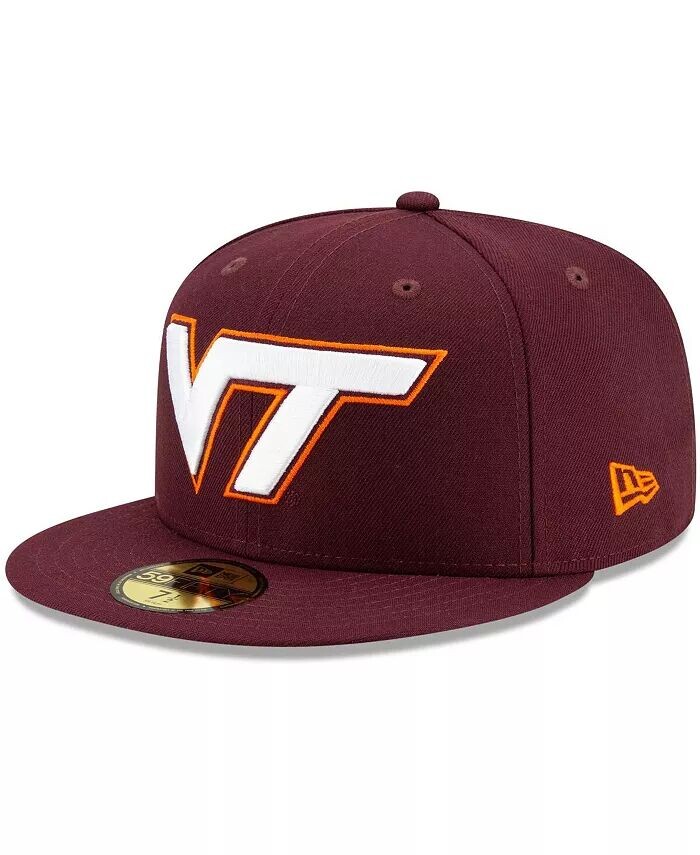 

Мужская бордовая шляпа Virginia Tech Hokies Basic 59FIFTY Team Fitted Hat New Era