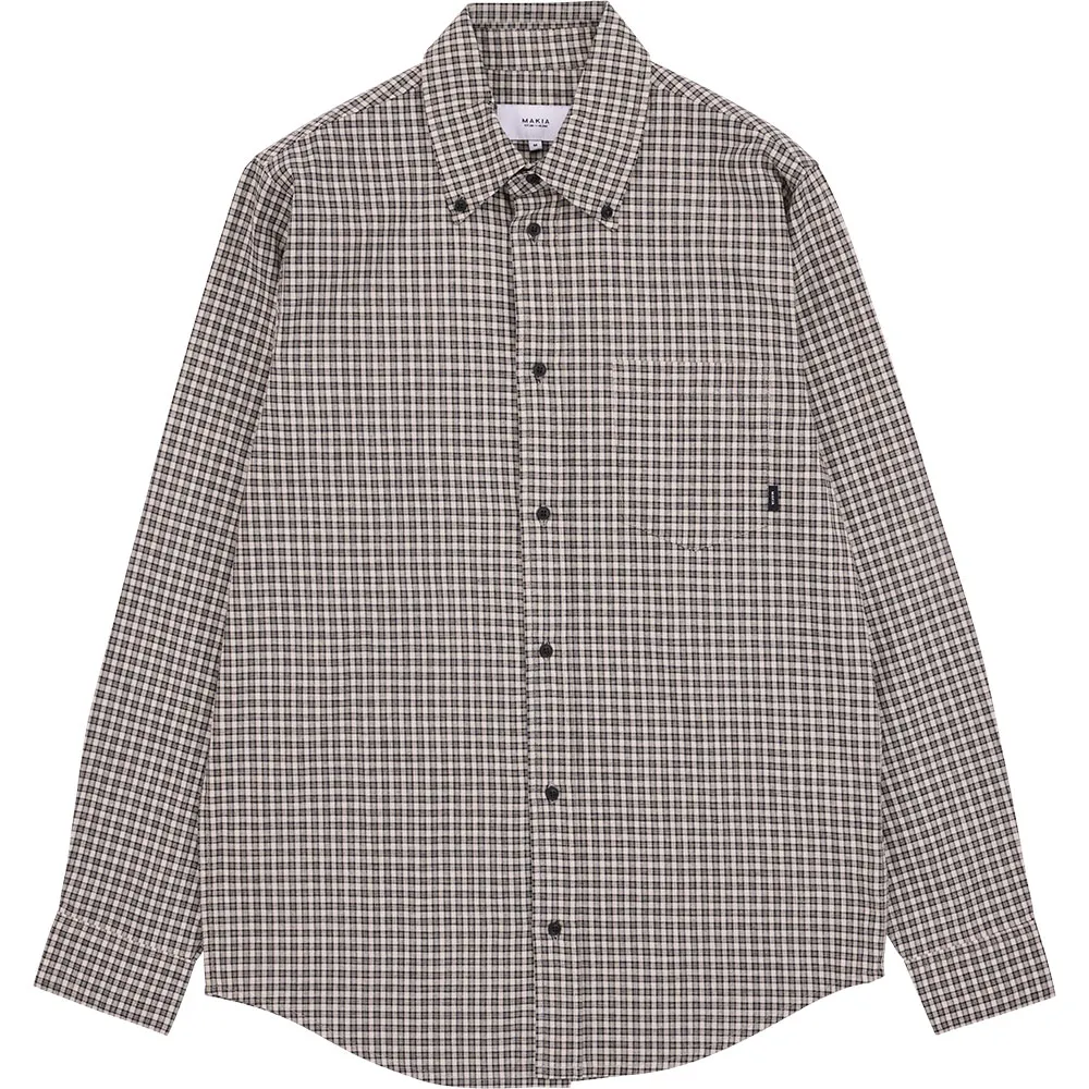 

Рубашка с длинным рукавом Makia Pavilion, серый