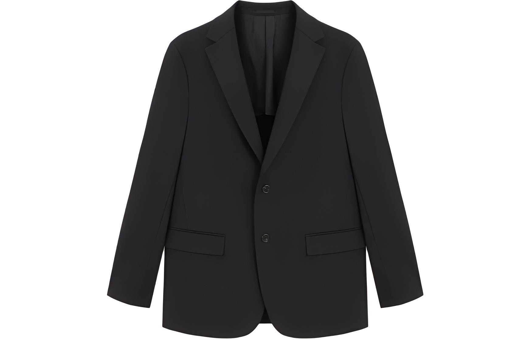 

THEORY Мужской деловой костюм черный, Black