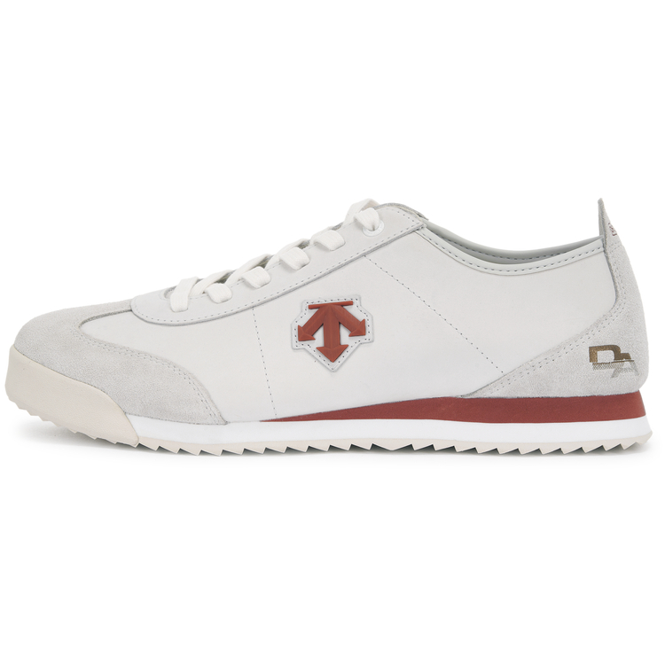 

DESCENTE Кроссовки CHRON LTR в спортивном стиле, противоскользящие, износостойкие, низкие, повседневные, белые