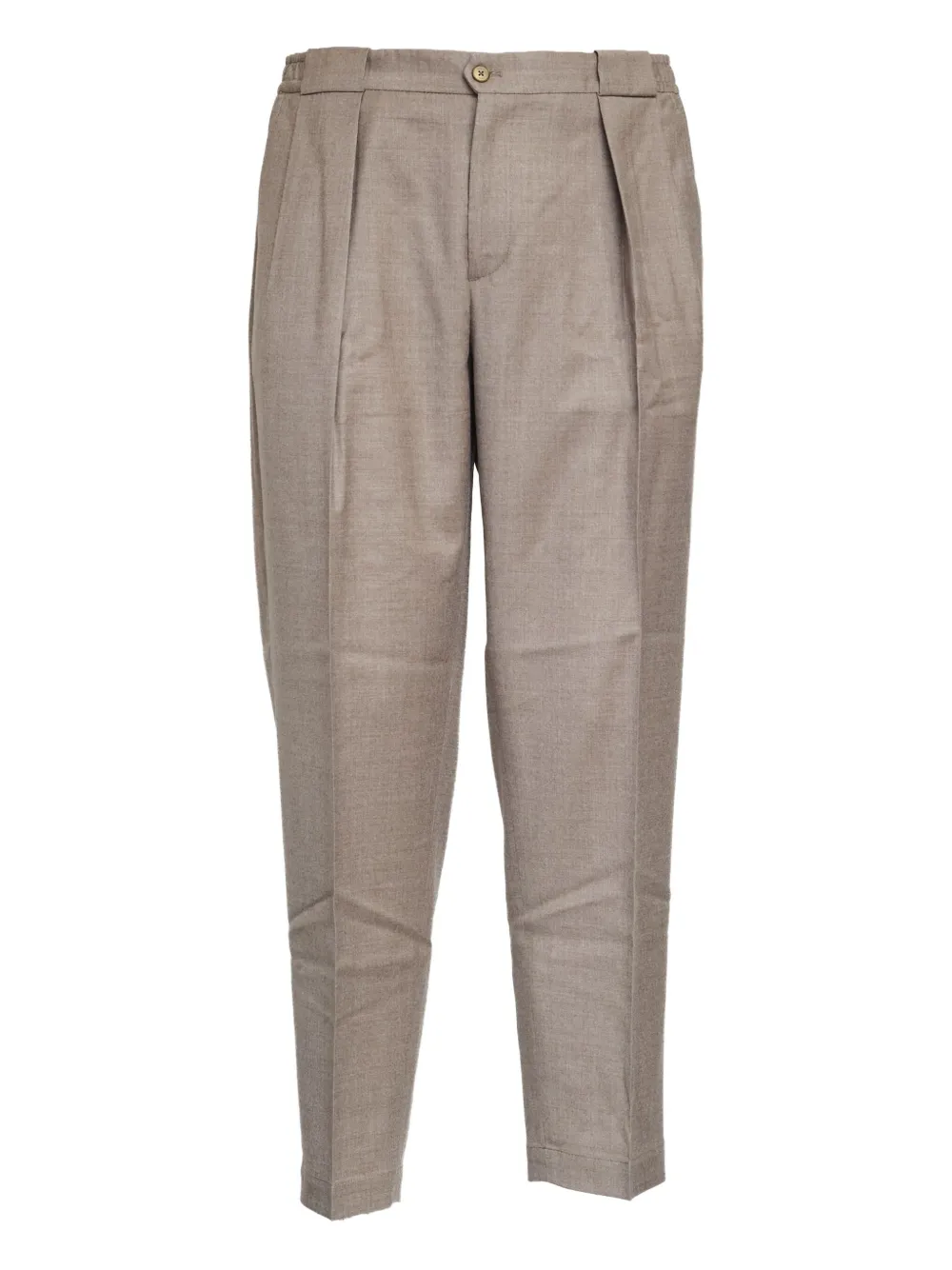 

Портобелло брюки со складками спереди Briglia 1949, светло-коричневый