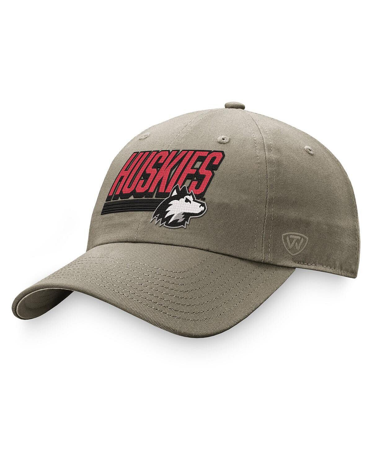 

Мужская регулируемая шляпа цвета хаки Northern Illinois Huskies Slice Top of the World