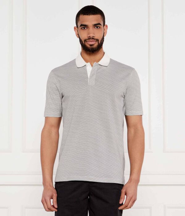 

Рубашка поло Regular fit Armani Exchange, белый