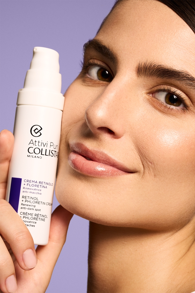 Сыворотка Collistar — Attivi puri retinol + phloretin активная ночная с ретинолом для уменьшения дефектов, 50 мл — фото 2