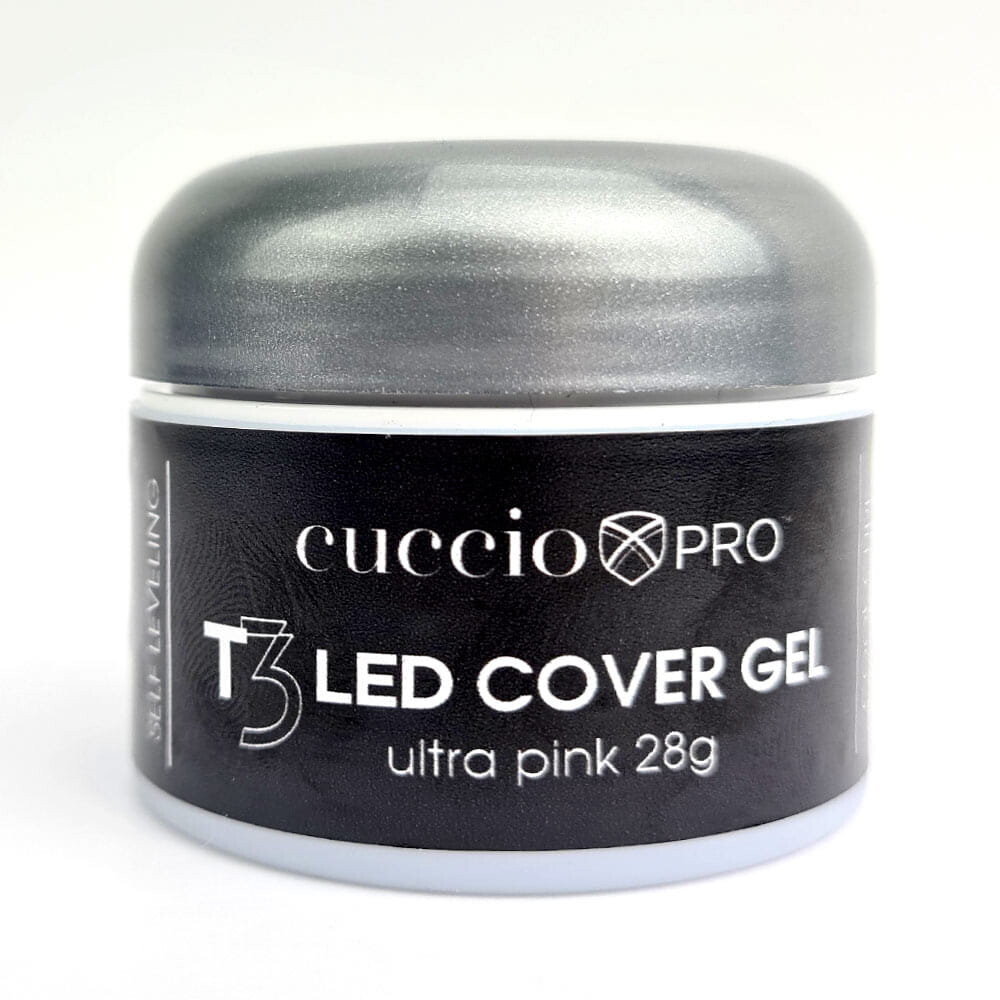 

Самовыравнивающийся гель T3 LED Cover Ultra Pink 28 г Cuccio