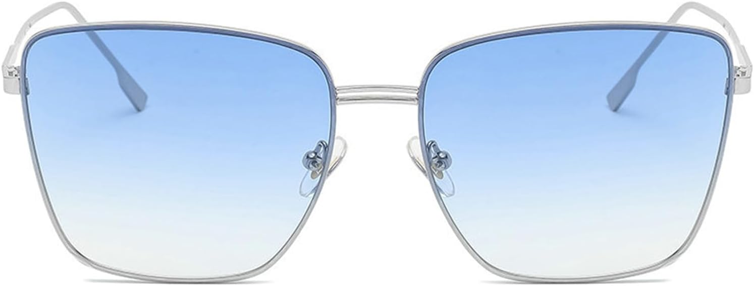 

Солнцезащитные очки Helena Fashion Square Vintage для женщин и мужчин, дизайнерские металлические солнцезащитные очки большого размера, популярные коричневые очки для женщин и мужчин, C1