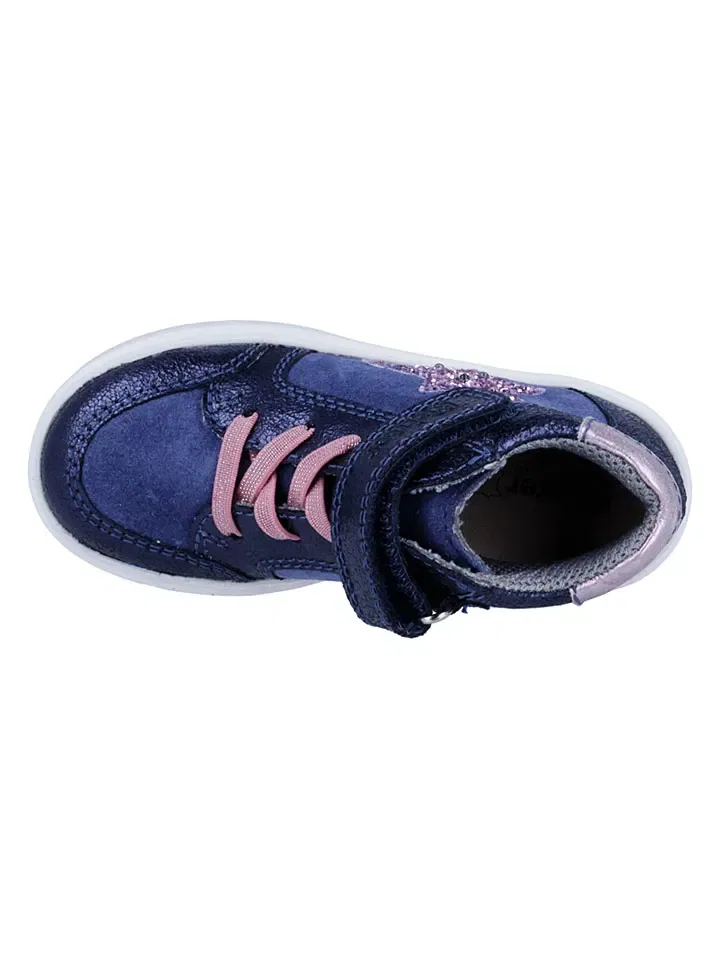 Кроссовки кожаные, Richter Shoes, синий — фото 4