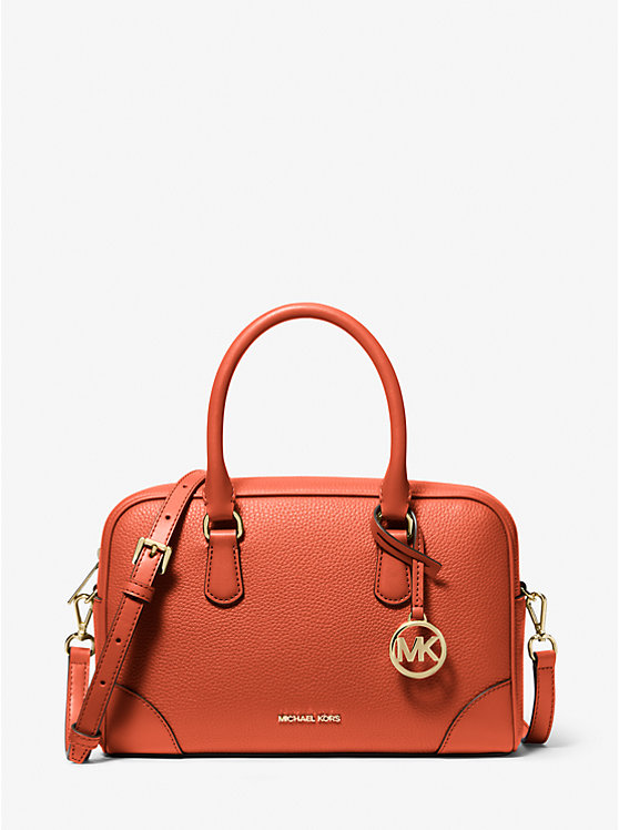 

Сумка Thompson из шагреневой кожи Michael Kors, красный