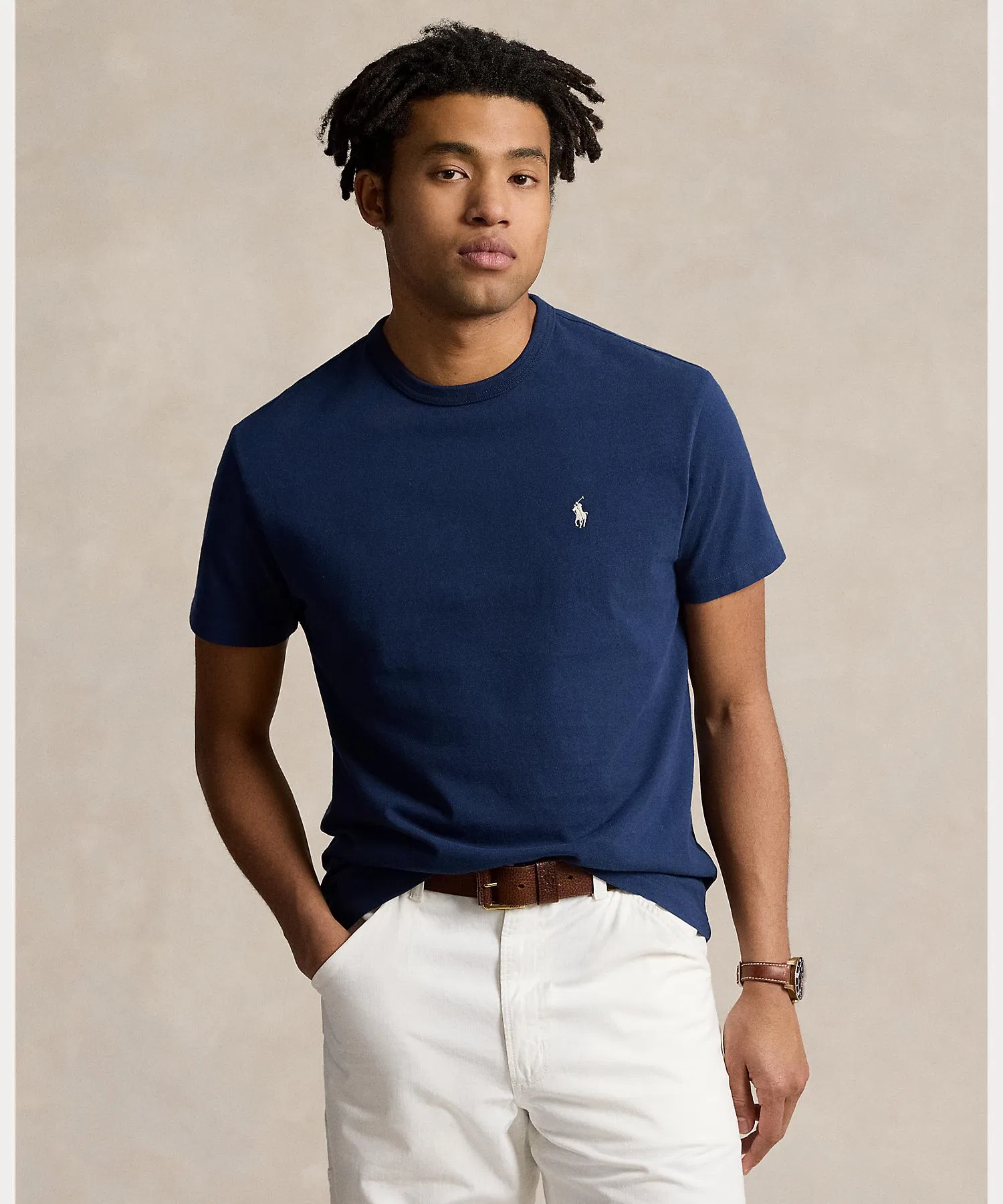 Мужская футболка POLO RALPH LAUREN Классическая с коротким рукавом