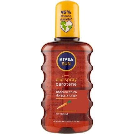 

Sun Carotene Oil Spray для глубокого загара, увлажняет кожу, 200 мл, Nivea