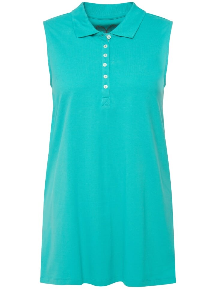 

Футболка Ulla Popken Poloshirt, бирюзовый