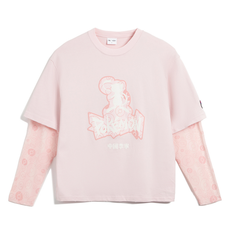 

Футболка BAOKEMENG женская LiNing, светло-розовый