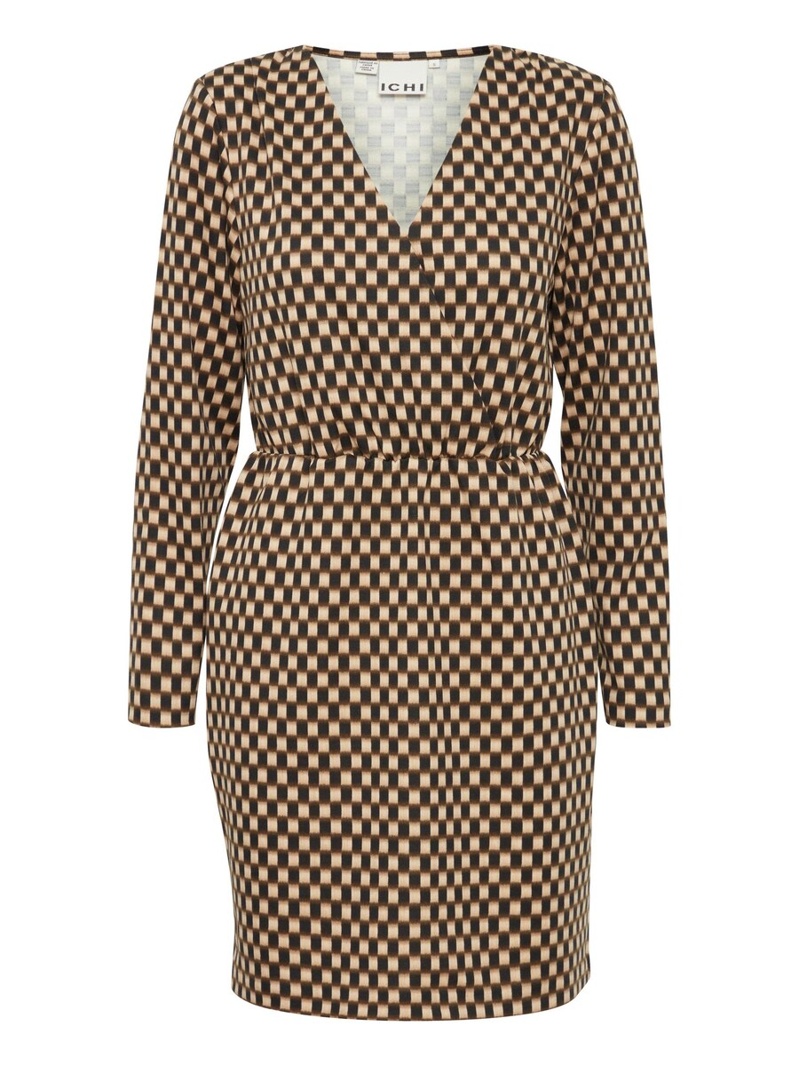 

Мини платье ICHI Kate, Beige