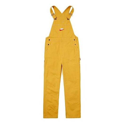 

Брюки fw18 nike cotton twill overalls mustard Supreme, желтый