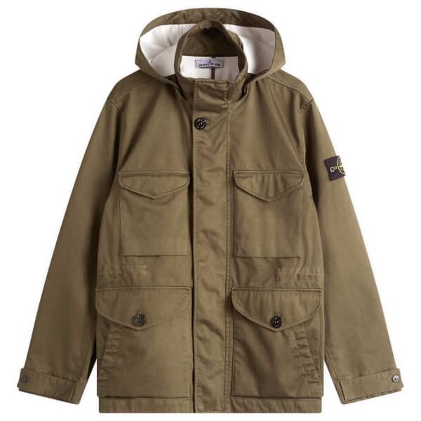 

Полевая куртка Raso gommato 3л Stone Island, зеленый