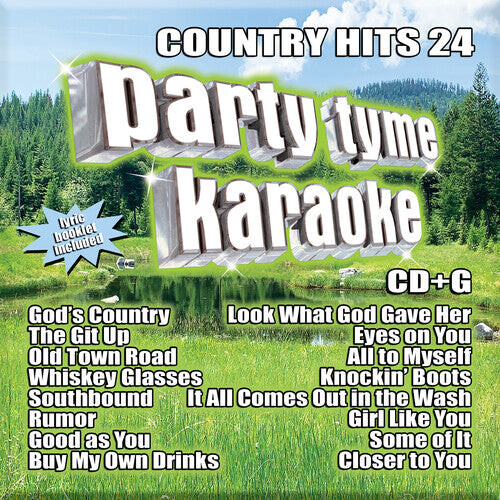 

CD диск Party Tyme Karaoke: Country Hits 24 / Various: Party Tyme Karaoke: Country Hits 24 (Various Artists)