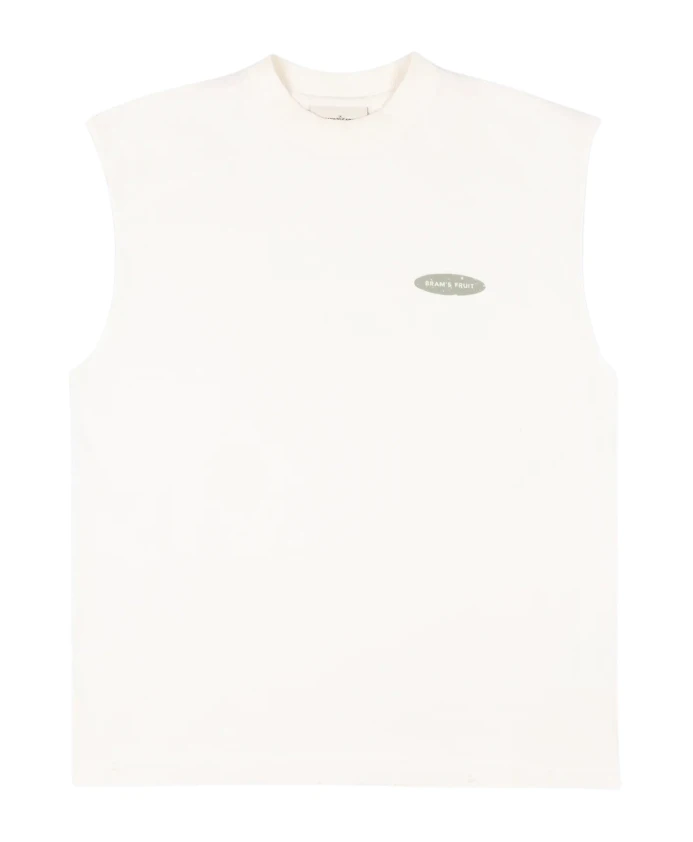 

Футболка без рукавов для садоводства, рваная Bram'S Fruit, белый