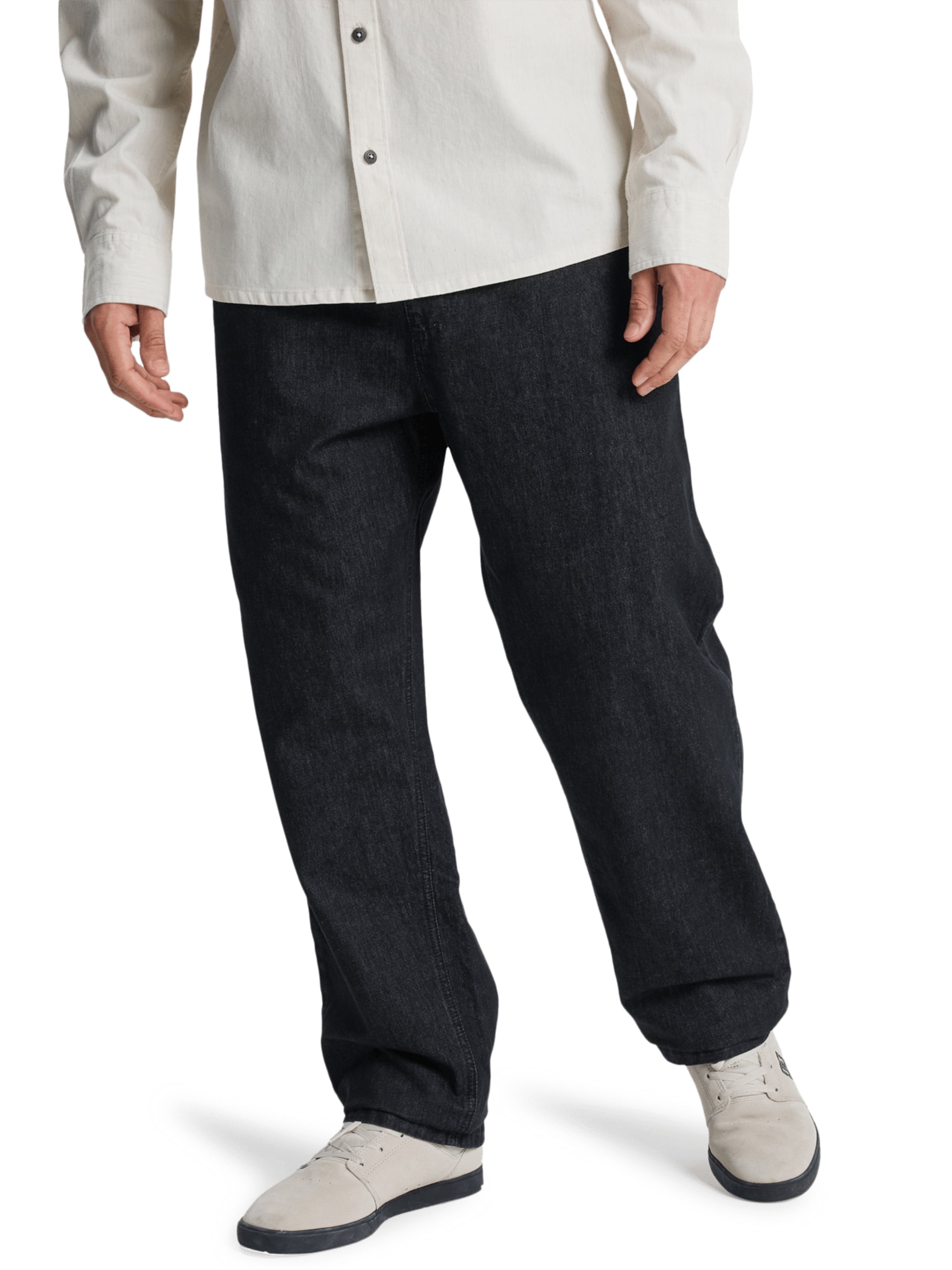 

QUIKSILVER Джинсы Loose fit в крапчатом черном цвете